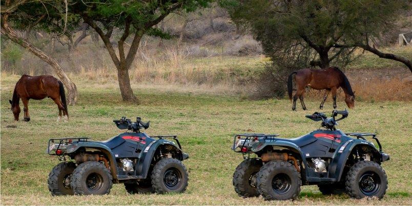 Rorkes Drift Lodge quad biking